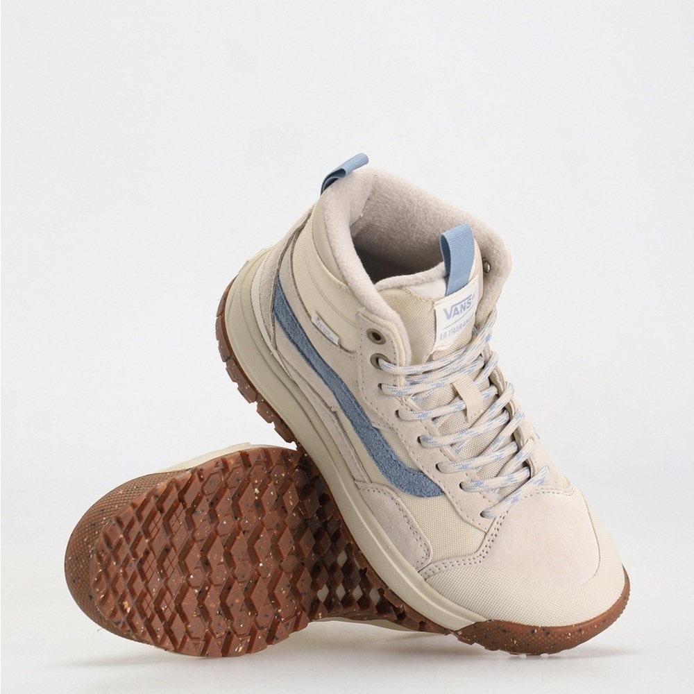 #50 Vans Ultrarange Exo Hi MTE 1 Shoes vintage white/blue stripe